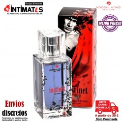 Instinct Men 50 ml · Perfume con feromonas · Miyoshi Miyagi