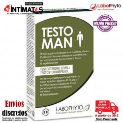 TestoMan - 60 cáps. · Aumenta los niveles de testosterona · LaboPhyto