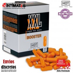 XXL Booster · Cápsulas vigorizantes para él · Hot