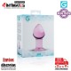 No. 27 Pink Handmade Glass · Plug de cristal · Gildo