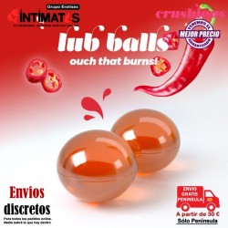 Lub Balls · Bolitas explosivas con efecto calor · Crushious
