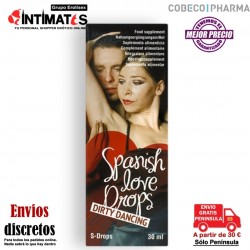 Spanish Love Dr. Dirty Dancing · Estimula la lujuria · Cobeco