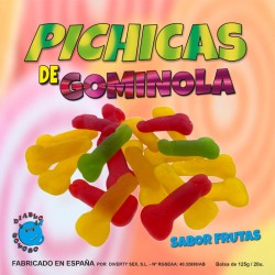 DIABLO PICANTE - PICHITAS DE GOMINOLA FRUTAS