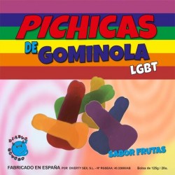 DIABLO PICANTE - PICHITAS DE GOMINOLA FRUTAS LGBT