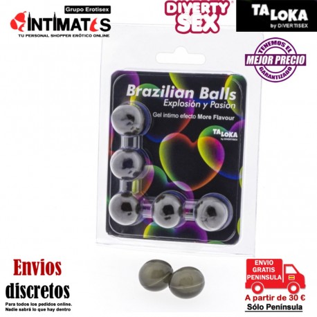 Brazilian Balls · Gel lubricante con efecto · TaLoka