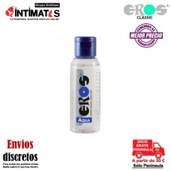 Aqua – Flasche 50 ml · Lubricante a base de agua · Eros