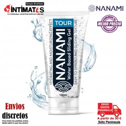 Tour 100ml · Lubricante base de agua · Nanami