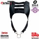 Cropped Harness with Cockring · Arnés superior con anilla · Malebasics