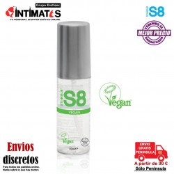 S8 Vegan 50 ml · Lubricante orgánico a base de agua · Stimul8