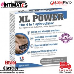 XL Power - 10 caps. · Mejora el rendimiento sexual de los hombres · LaboPhyto