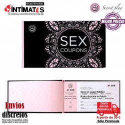 Sex Coupons · 50 Cheques para sorprender a tu pareja · Secret Play