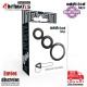 Rings set for penis · Anillos de placer para el pene · Addicted toys