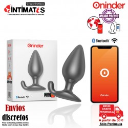 Rio · Plug anal con vibración y App · Oninder