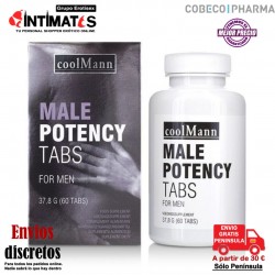 Male Potency Tabs ♂ · Mejora el rendimiento sexual · CoolMann