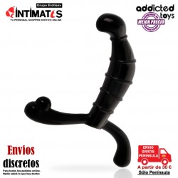 Anal Massager · Masajeador prostático con vibración 113mm · Addicted Toys