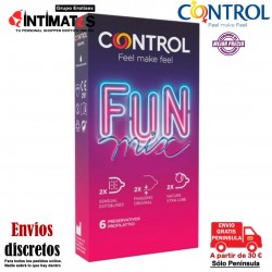 Fun Mix · 6 Preservativos surtidos · Control