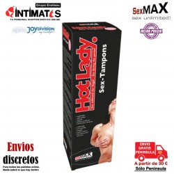 Hot Lady · Tampones sexuales - 8 uds · SexMAX