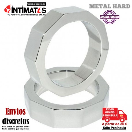 Nut · Anillo de acero para pene y testículos 50mm · Metal Hard