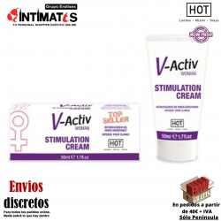 V-Activ Woman · Crema estimulante · Hot