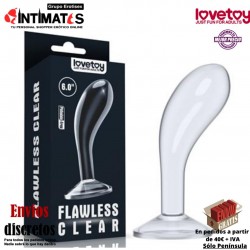Flawless Clear 6" · Plug prostático · Lovetoy