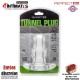 Double Tunnel Plug Clear XL · Perfect Fit