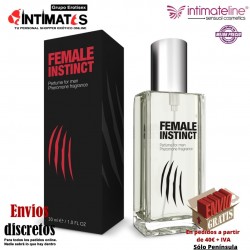 Female Instinct · Perfume con feromonas para hombre · IntimateLine