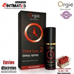 Time Lag · Spray retardante · Orgie