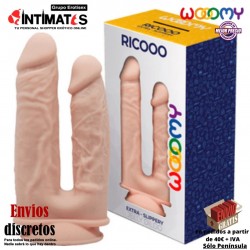 Ricooo · Consolador para doble penetración · Wooomy
