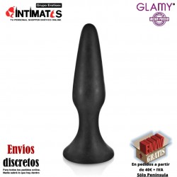First Plug - Negro · Estimulador anal 15 cm · Glamy