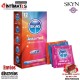 Preservativos Surtidos 12uds. · Natural, Puntos y estrías, Ultrafinos · Skins