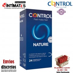 Nature · 24 Preservativos · Control