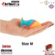 Pack S,M,L · Plugs de silicona multicolor · Intense