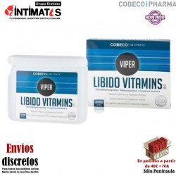 Viper Libido Vitamins 30 tabs · Ayuda a mantener la erección · Cobeco