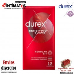 Sensitivo suave 12 uds. · Preservativos · Durex