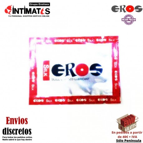 Silk · Lubricante silicona 2ml · Eros