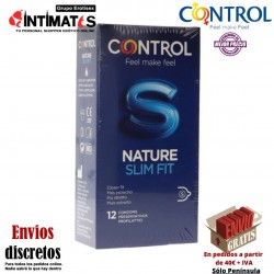 Nature Slim Fit · 12 Preservativos · Control