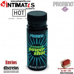 Potency Power Shot ♂ · Gotas estimulantes 60ml · Prorino