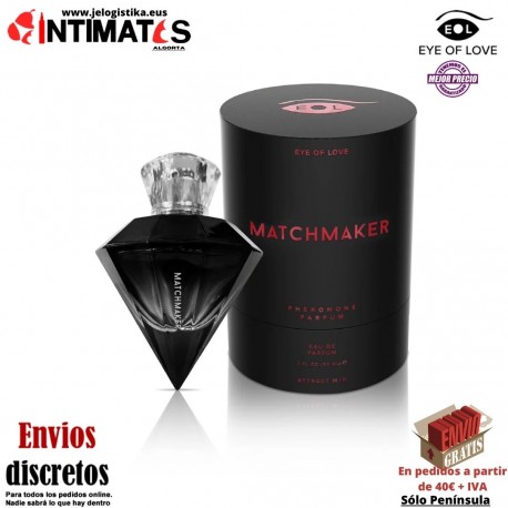 Matchmaker - Black Diamond LGBTQ 30ml · - Atráelo Perfume de feromonasl ♂ · Eye of Love, que puedes adquirir en intimates-Algorta "Tu Personal Shopper Erótico"