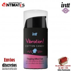 Vibration! Cotton Candy · Gel excitante unisex 15 ml · intt