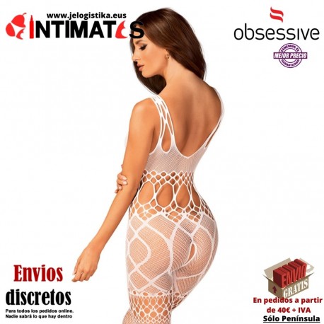 G330 · Bodystocking blanco · Obsessive, que puedes adquirir en intimates-Algorta "Tu Personal Shopper Erótico"
