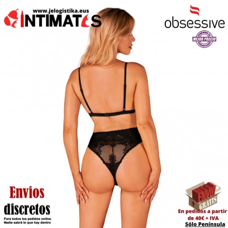 Maderris · Body negro · Obsessive, que puedes adquirir en intimates-Algorta "Tu Personal Shopper Erótico"