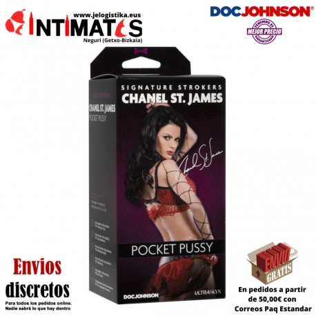 Chanel St. James · Masturbador vagina · Doc Johnson , que puedes adquirir en intimates-Neguri "Tu Personal Shopper Erótico"