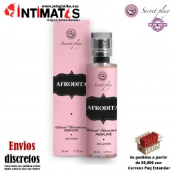 Afrodita · Perfume femenino con feromonas · Secret Play