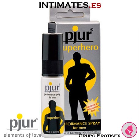 Pjur SUPERHERO Performance · Spray retardante · Pjur
