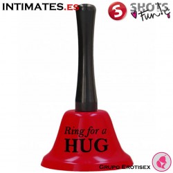 Ring For A Hug - Campana grande roja · Shots