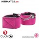Reversible Ankle Cuffs - Pink · Ouch!