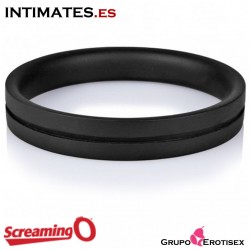 RingO Pro XL 48mm · Anillo de silicona negro · Screaming O