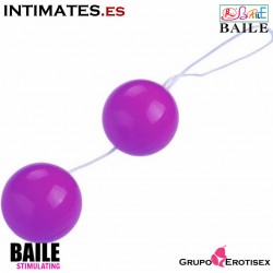 Twins Ball · Tira de bolas anales lila · Baile