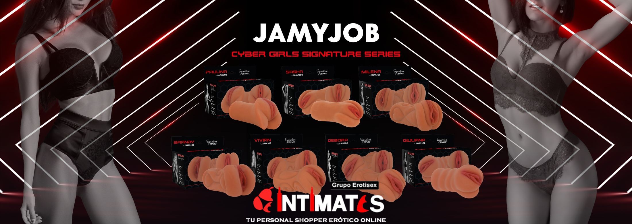 Jamyjob Signature presenta su colección de siete masturbadores perfectos para utilizarlos solo, en pareja o llevarlos contigo a cualquier lugar